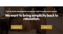 Desktop Screenshot of massagetheory.com